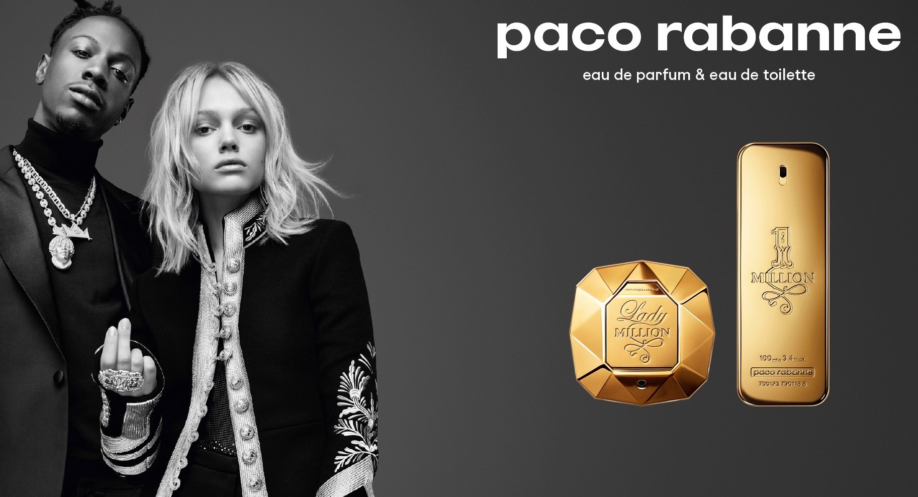 Paco Rabanne - perfume for him and her - see the range